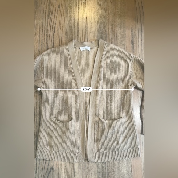 Aritzia Wilfred Free Cardigan-Size Small-Tan - Picture 2 of 7